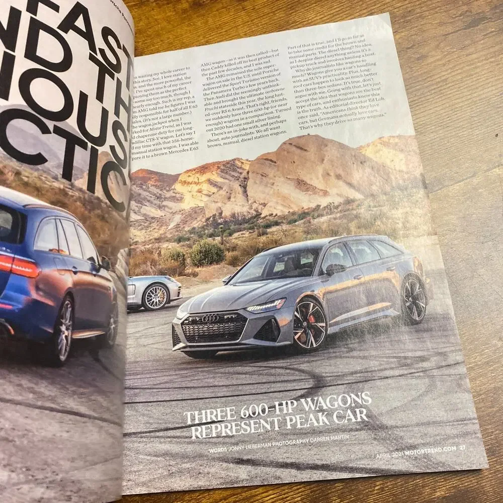 Motor Trend Magazine 2021 April